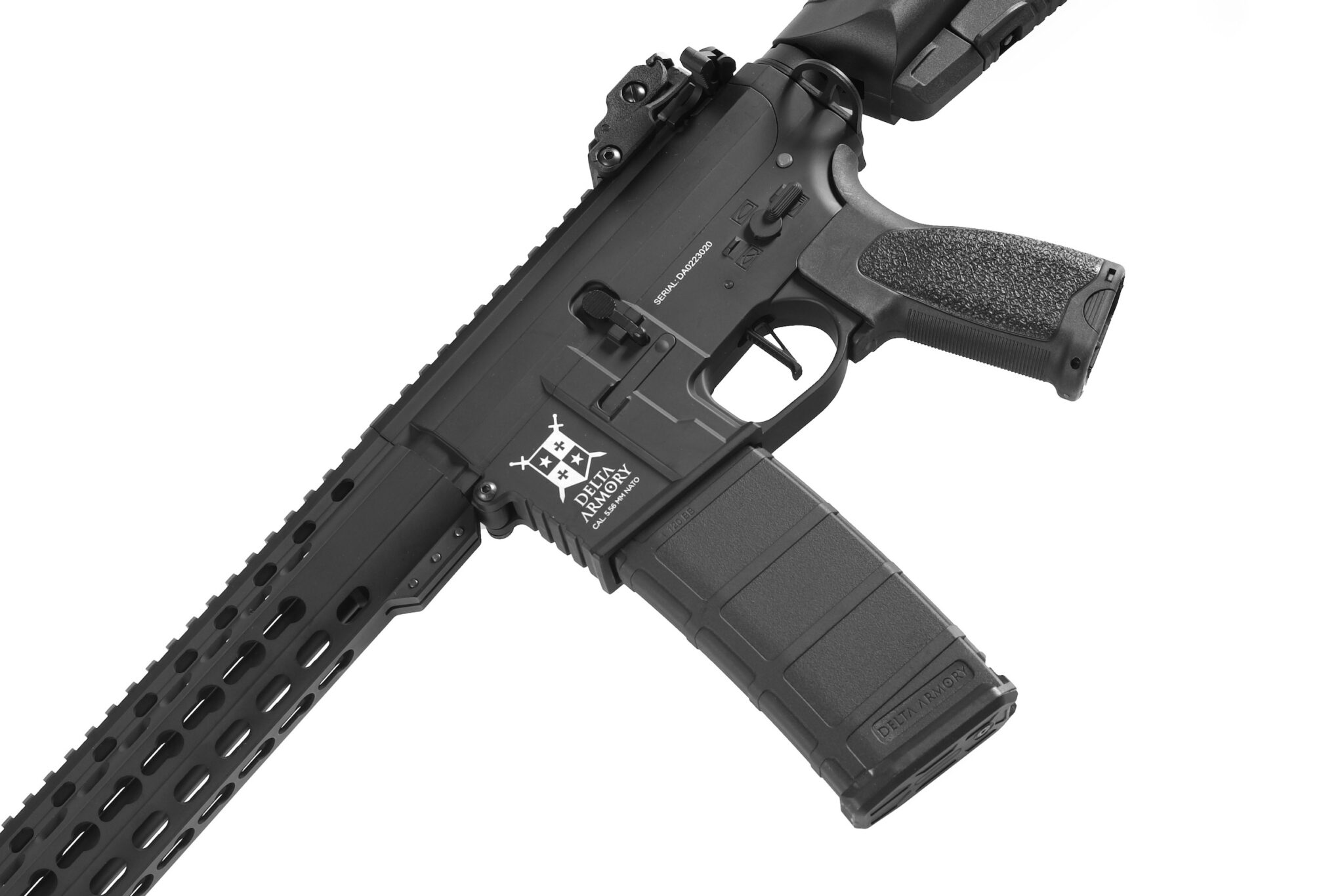 DA AR15 SilentOps DMR ALPHA FULL METAL - imagine 6