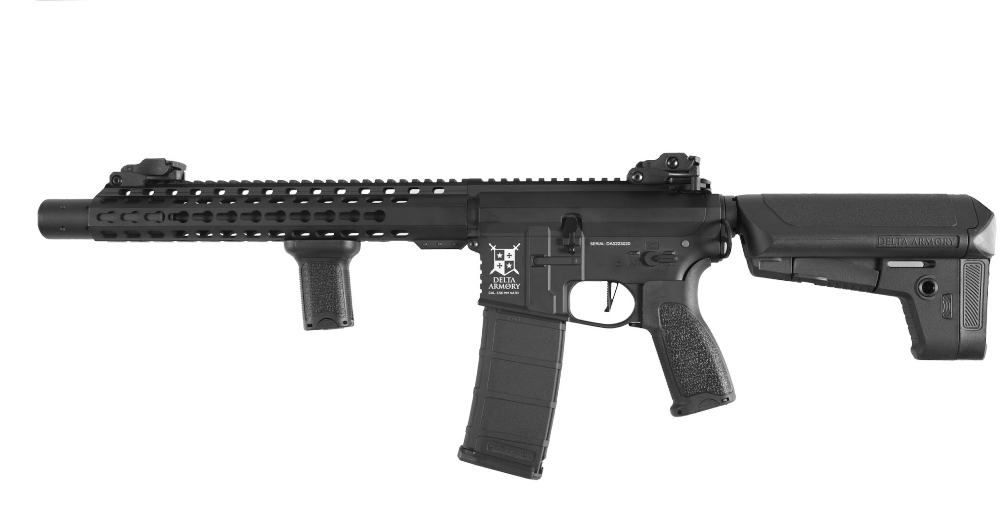 DA AR15 SilentOps DMR ALPHA FULL METAL - imagine 3