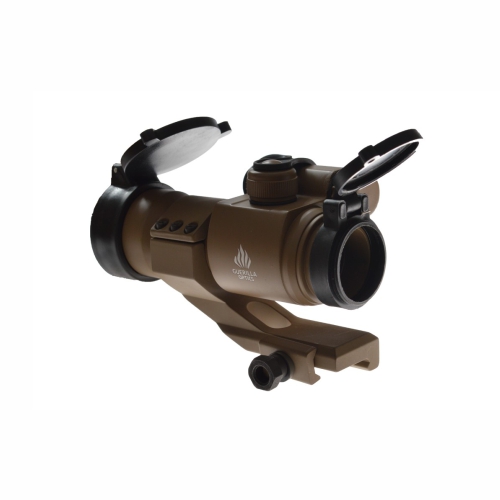 Red Dot Battle Reflex Sight Tan - Guerilla Optics - imagine 2