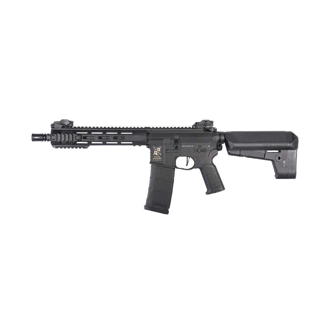 Replică airsoft M4 AR15 M-LOK 10" Charlie Black