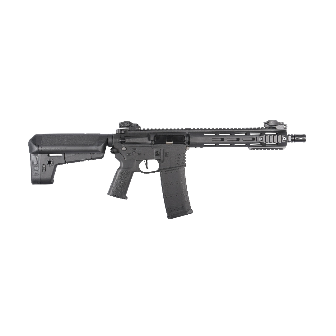 Replică airsoft M4 AR15 M-LOK 10" Charlie Black - imagine 2