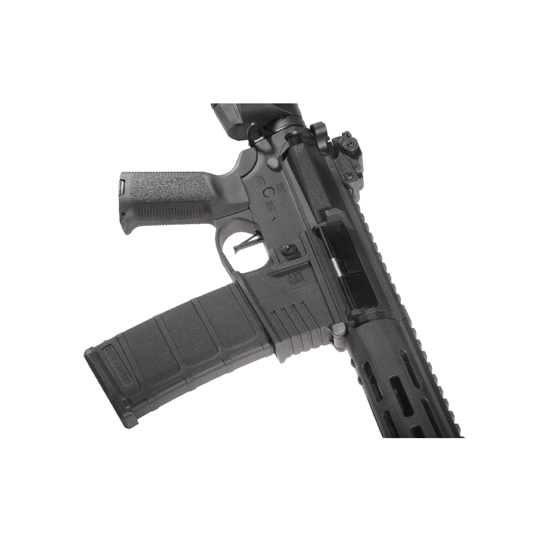 Replică airsoft M4 AR15 M-LOK 10" Charlie Black - imagine 4