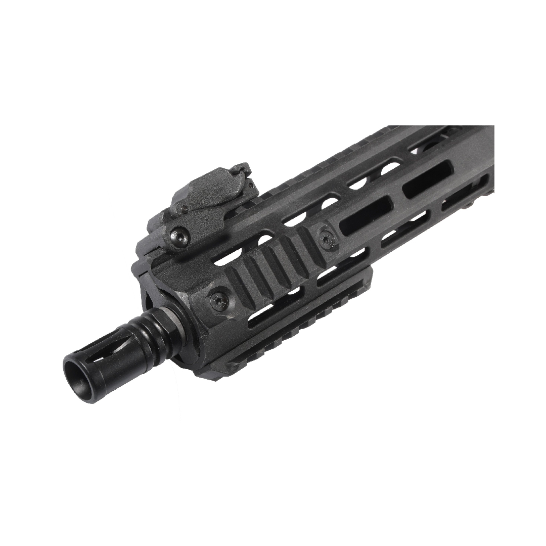 Replică airsoft M4 AR15 M-LOK 10" Charlie Black - imagine 5