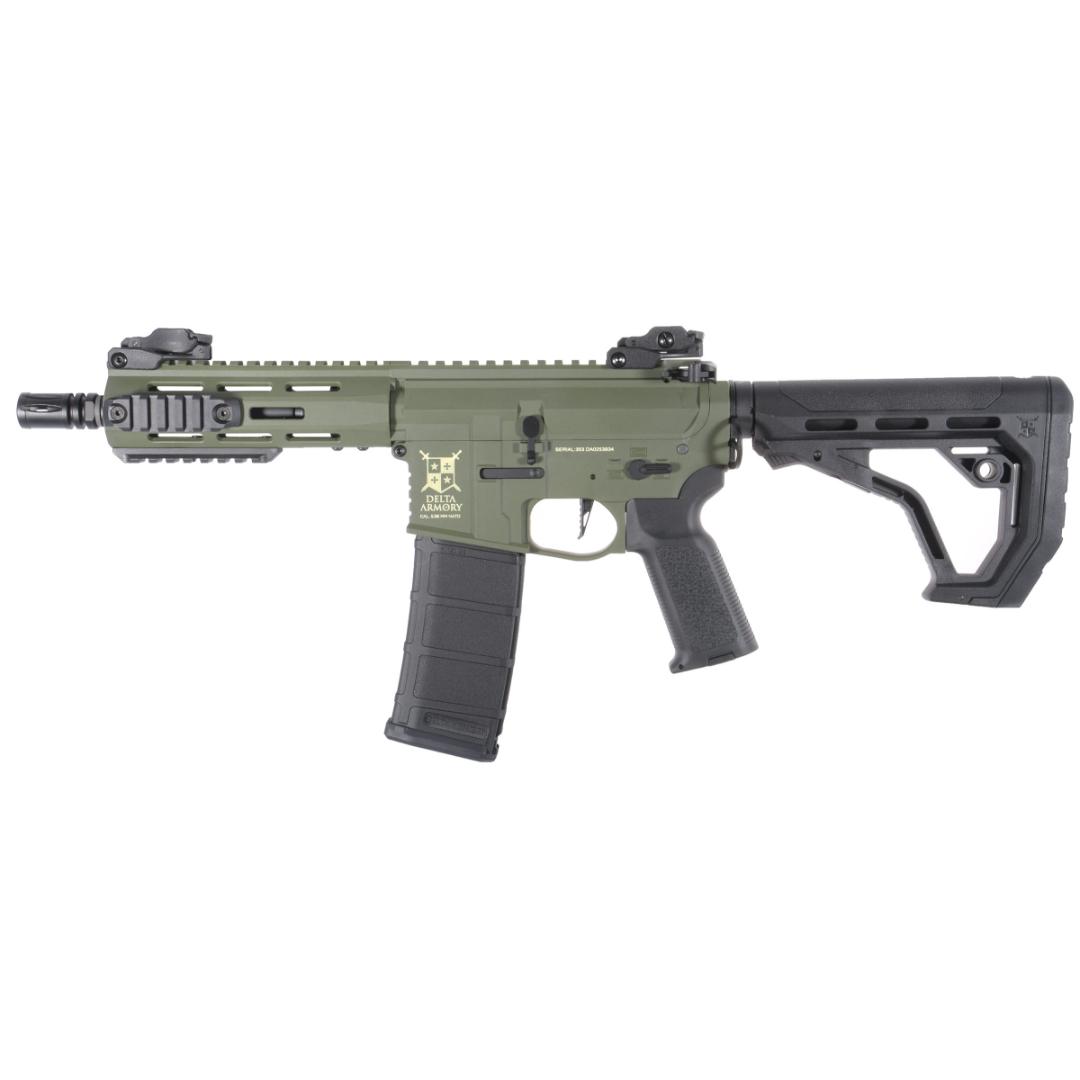 Replică Airsoft AR15 M-LOK 6,5″ Charlie Eagle Olive - Delta Armory
