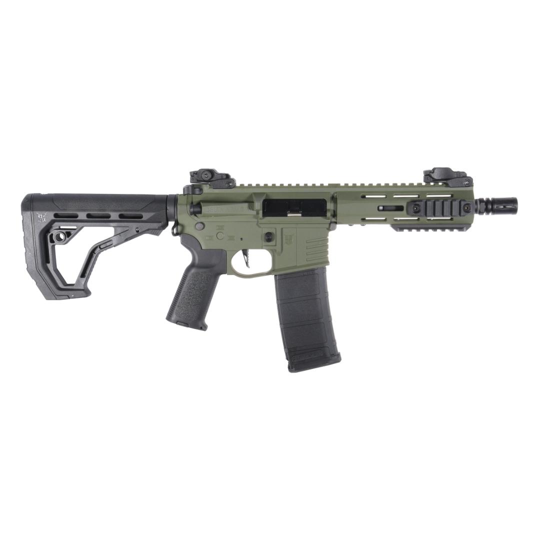 Replică Airsoft AR15 M-LOK 6,5″ Charlie Eagle Olive - Delta Armory - imagine 2