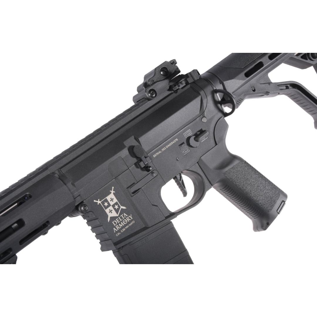 Replică Airsoft AR15 M-LOK 6,5" Charlie Eagle Neagră - imagine 3
