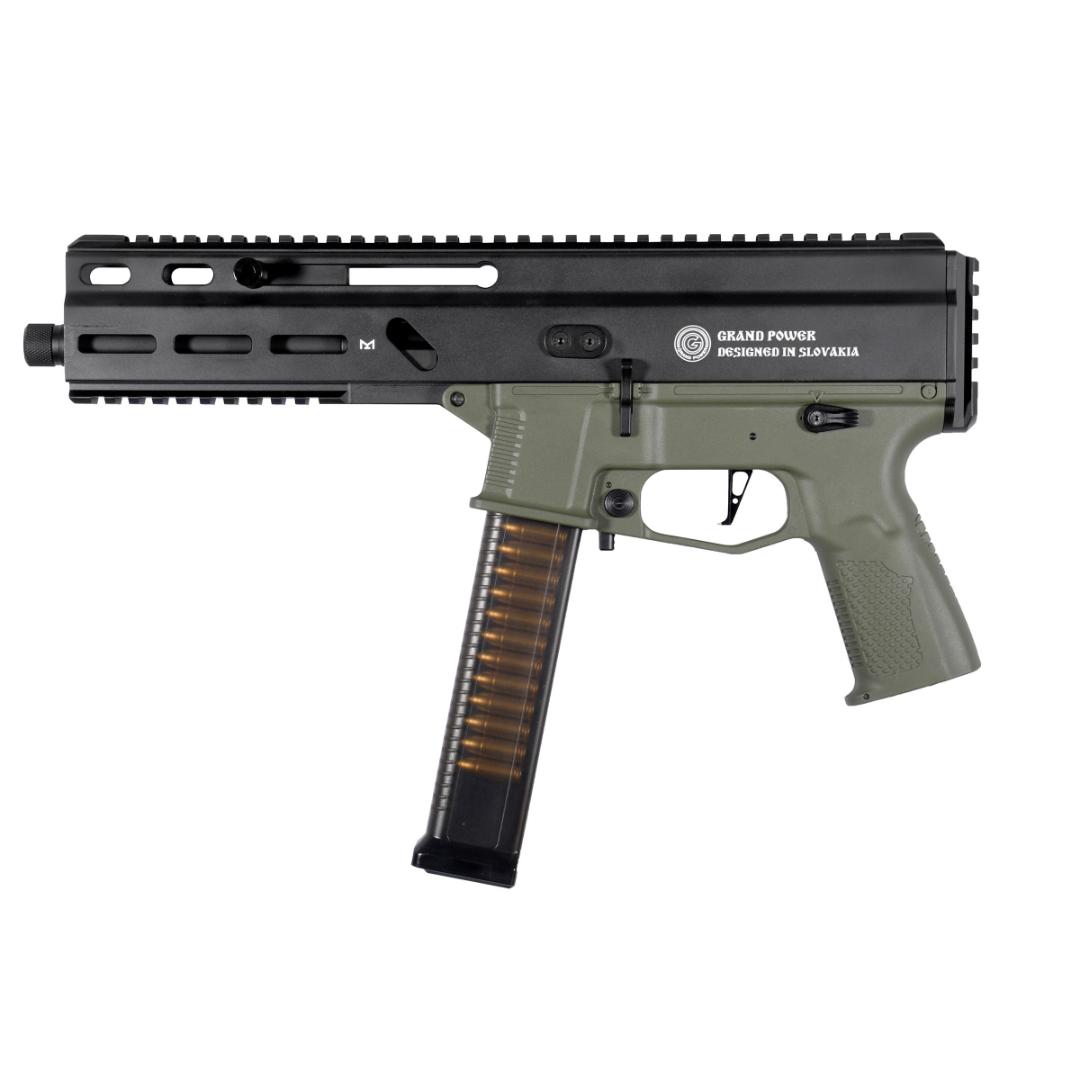 Replică airsoft STRIBOG SP10A3 Alpha Upgrade olive – Delta Armory - imagine 2