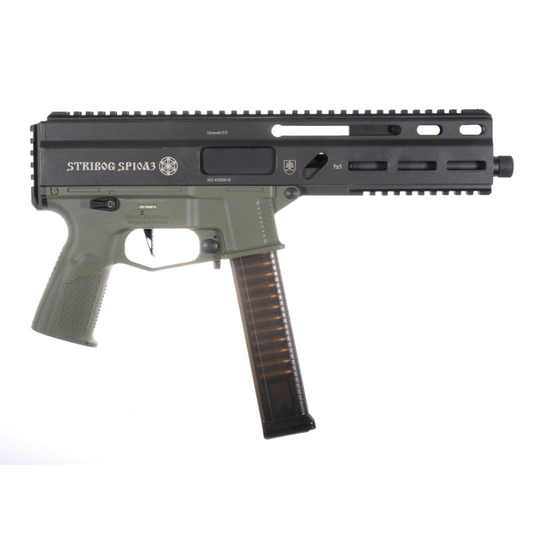 Replică airsoft STRIBOG SP10A3 Charlie Upgrade olive – Delta Armory