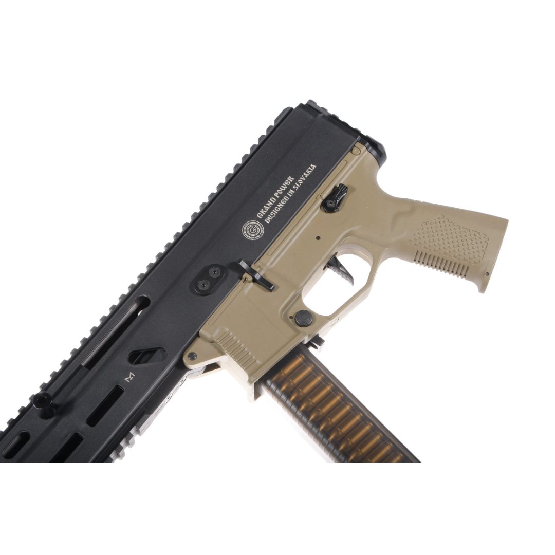 Replică airsoft STRIBOG SP10A3 Charlie Upgrade tan – Delta Armory - imagine 4