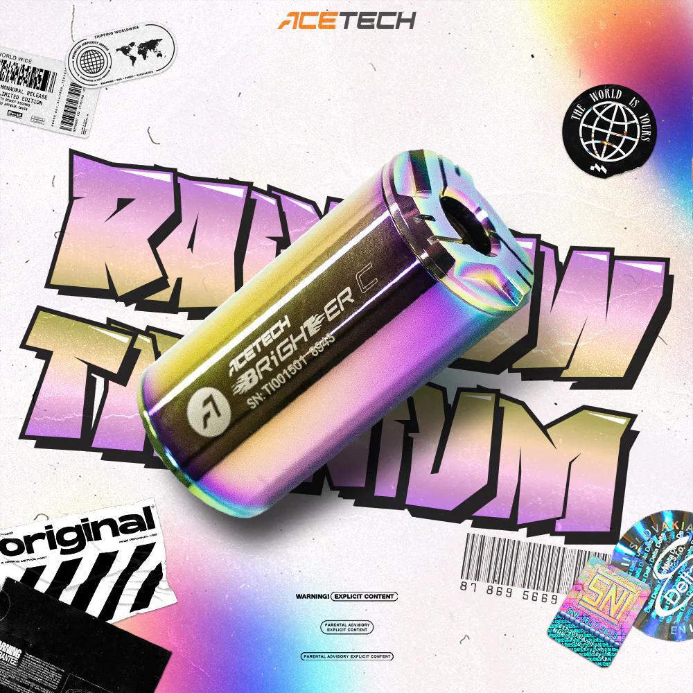 Unitate Tracer Brighter C Titanium – Acetech - imagine 4