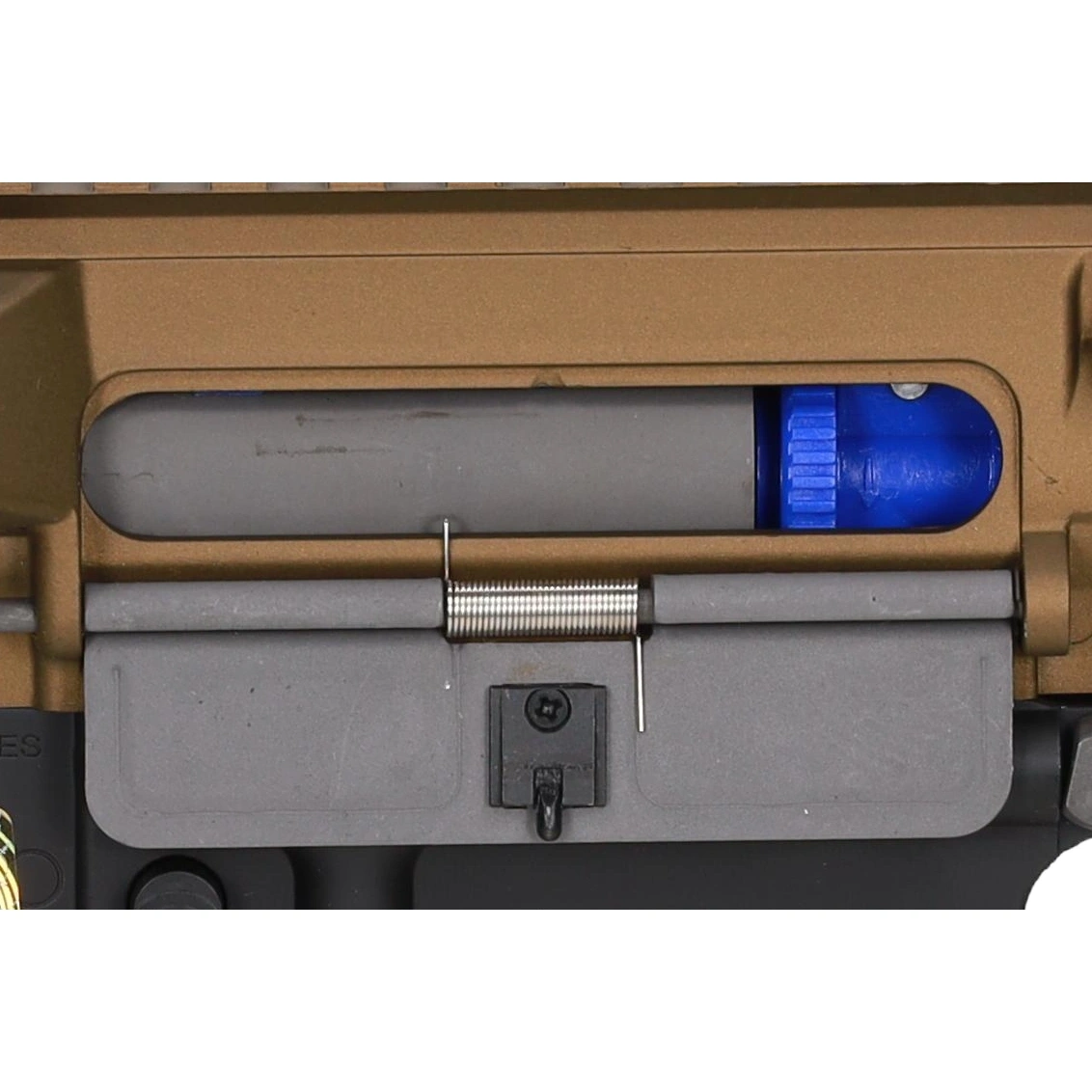 Replică airsoft RRA SA-E25 HAL ETU™ Chaos Bronze cu flash hider portocaliu - Specna Arms - imagine 3